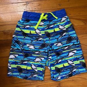 Boy Sharks Swim Shorts